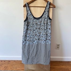 Joie mini slip dress 100% silk. Reversible size small